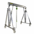 grua de pórticos / móvil / de taller / de aluminio - 250 - 2000 kg, 2 - 6 m, 1.55 - 3 m | PADC