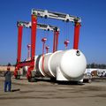 grua de pórticos / de ruedas - 30 - 200 t | DB Series