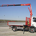 grua telescópica / para camión - max. 1 210 kg | 906N series