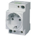 tomacorriente en riel DIN / VDE - max. 16 A, max. 250 V | MSVD series