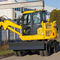 Excavadora Mediana Pw Mr Komatsu Europe Con Neum Ticos Tier