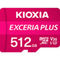 Tarjeta De Memoria Flash Exceria Kioxia Microsd Gb Gb