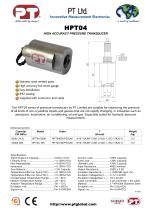 Transductor de presión relativa HPT04 series PT Limited de galga