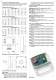 Transmisor, indicador, regulador ON/OFF, data logger de temperatura y humedad con sonda intercambiable