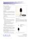 Environmental Microphone Types 41AO/41AO - S