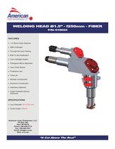 WELDING HEAD �1.5' - f250mm - FIBER