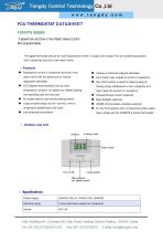 F2000LBS&PS series of FCU thermostat
