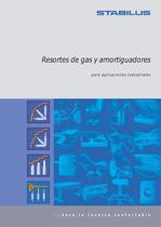 Resortes de gas y amortiguadores para aplicaciones industriales