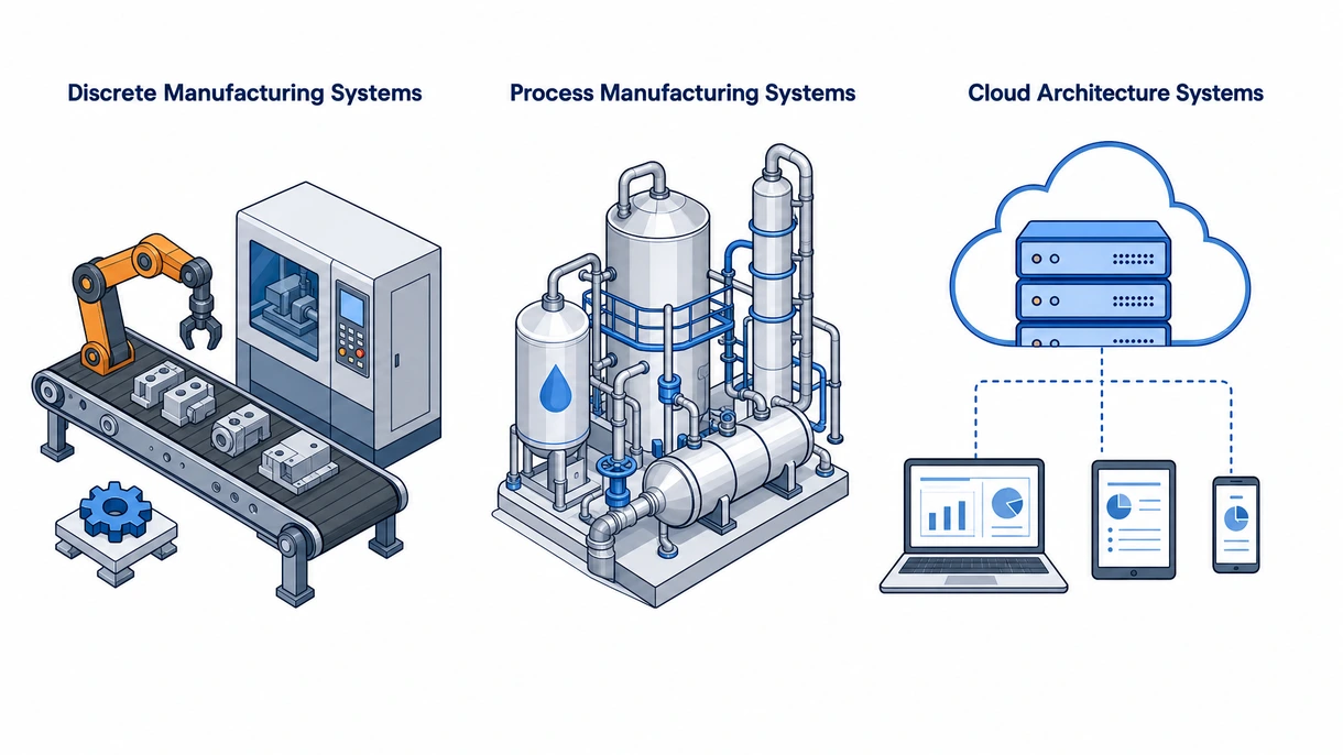 Detalle de la interfaz técnica que muestra una lista de materiales compleja y un módulo de seguimiento de inventario dentro de un sistema de software de ERP.