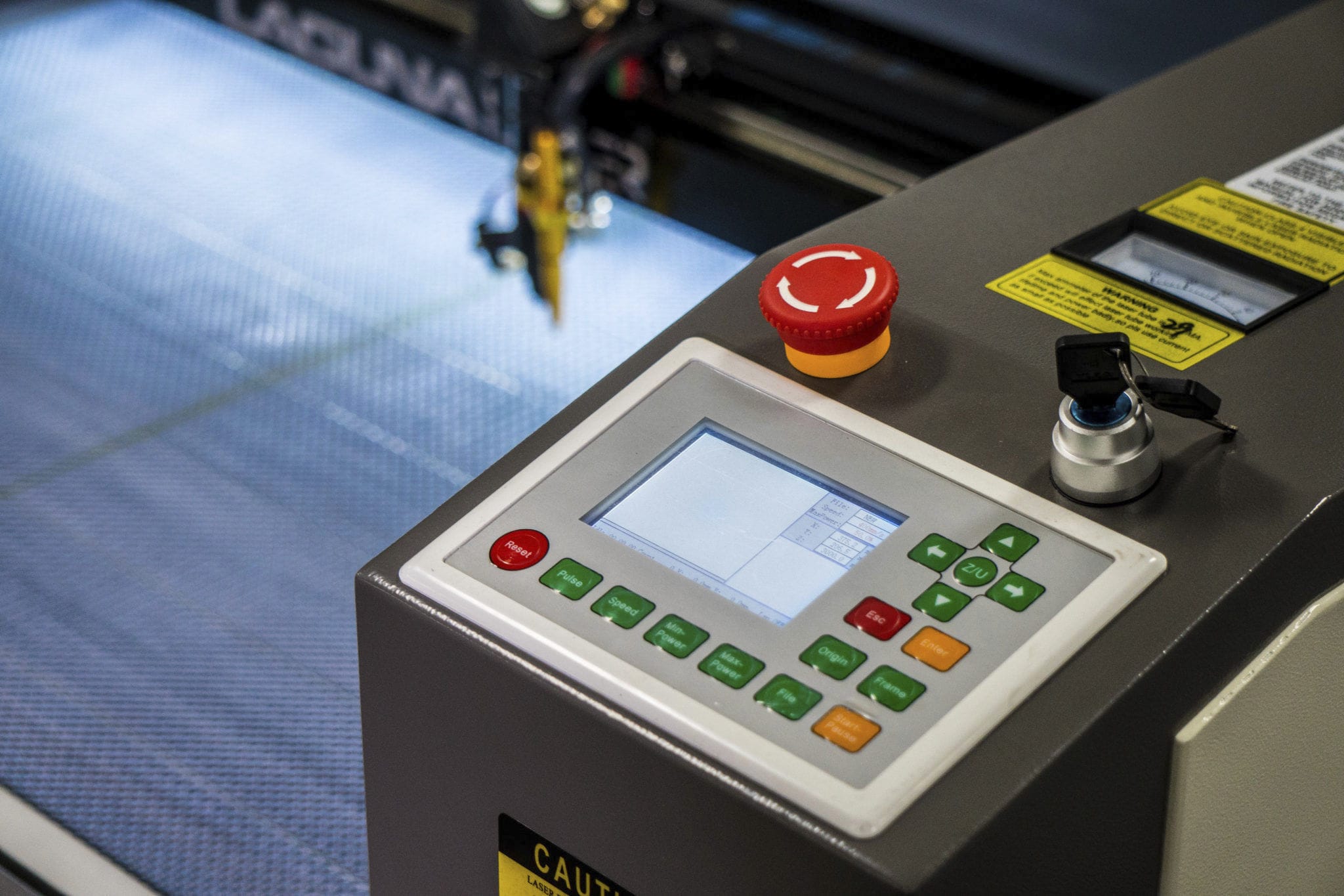 Máquina de corte láser CO2 / para metal / CNC / de precisión