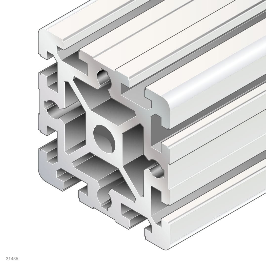 Perfil de aluminio anodizado 3842557201 Bosch Rexroth Assembly