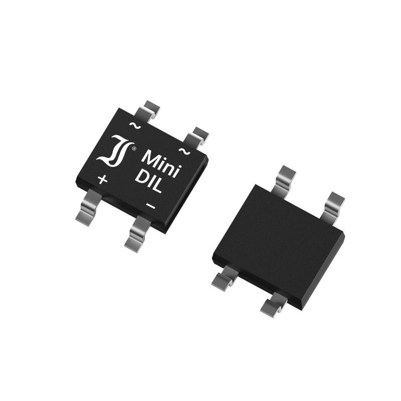 Puente rectificador de diodos SMD MB series Diotec monofásico