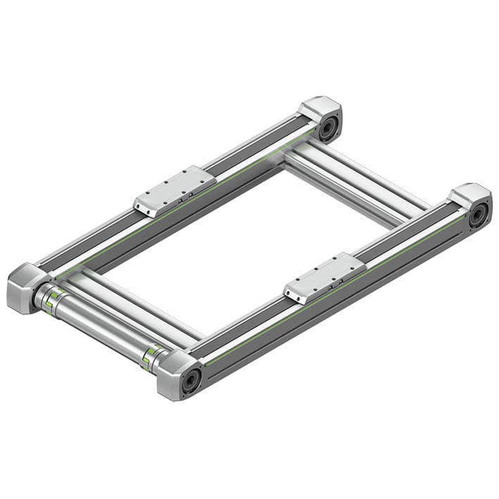 Eje Lineal Con Servomotor HD Series HIWIN GmbH De Correa De 