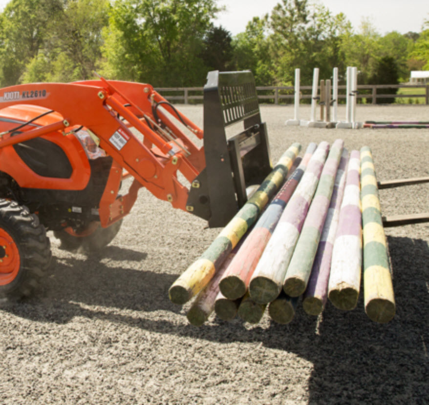 Horquilla reglable KL2510 Kioti para tractor / para madera