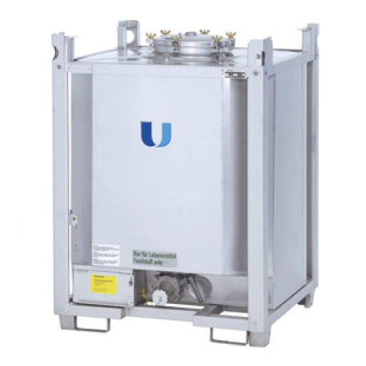 Contenedor IBC de acero inoxidable - ZBEI series - HIRSCHFELD