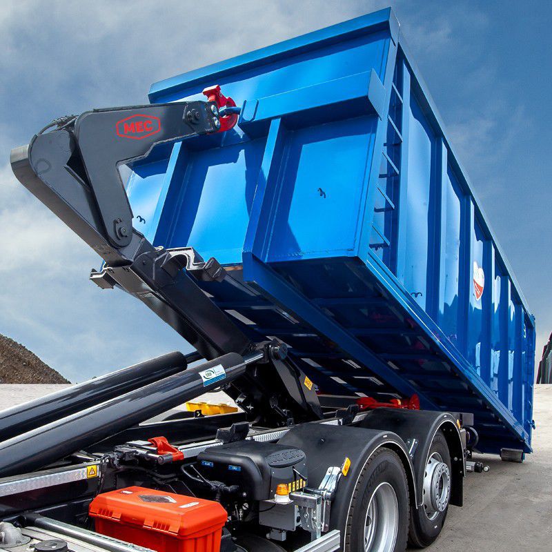 Brazo de elevación con gancho para