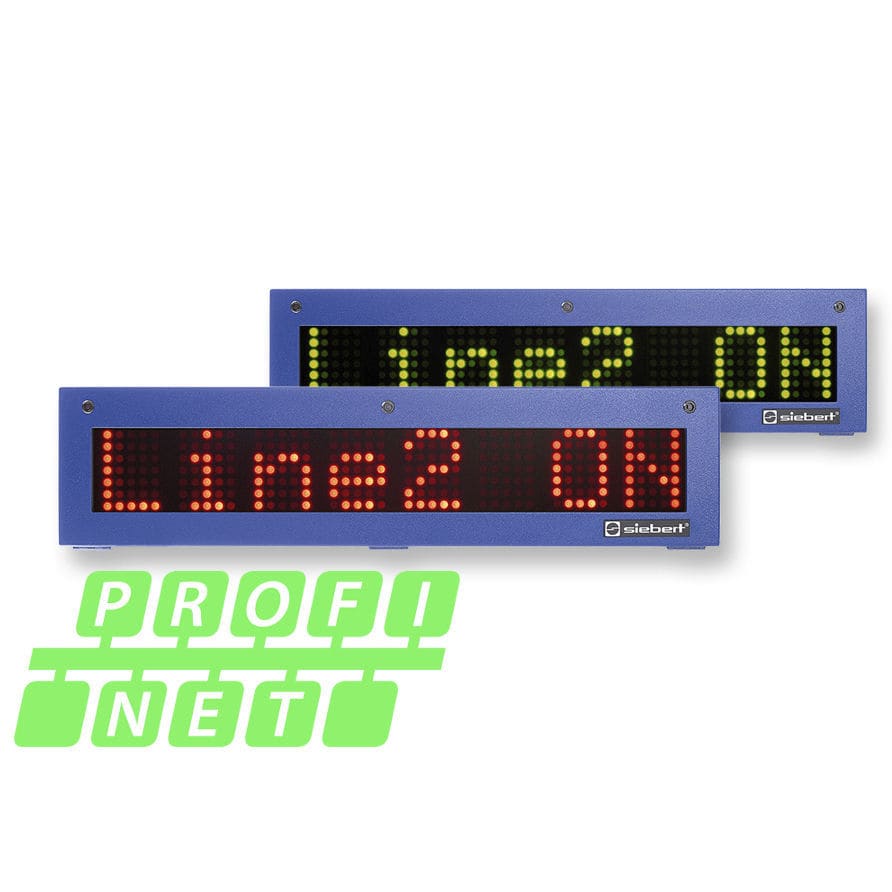 Visualizador SX302 Siebert Industrieelektronik GmbH LED / alfanumérico