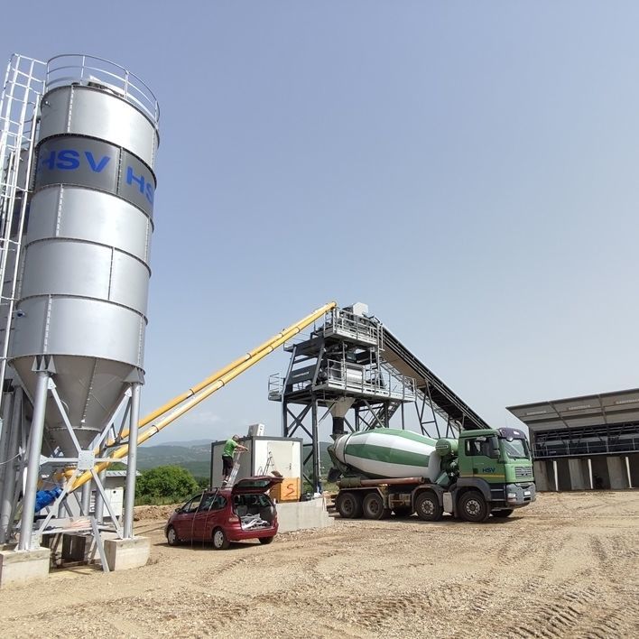 Planta de hormigón estacionaria CONSTMACH Concrete Plants & Crushers