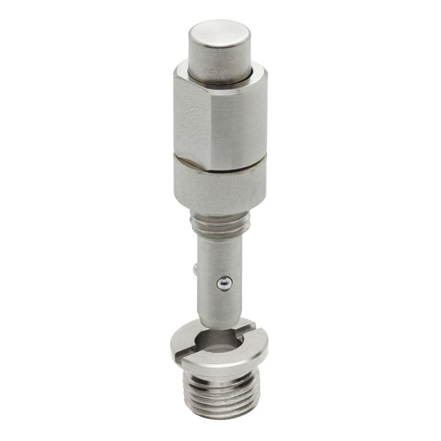 Pasador De Liberación Rápida Con Bola De Acero Inoxidable 304 – Diámetro 6 Mm, Longitud útil 36 Mm – Incluye Cable De 24 Cm – Sourcing Map