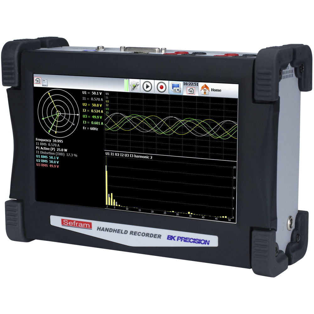 Registrador 4 Canales - DAS50 - B&K Precision - Digital / De Corriente ...