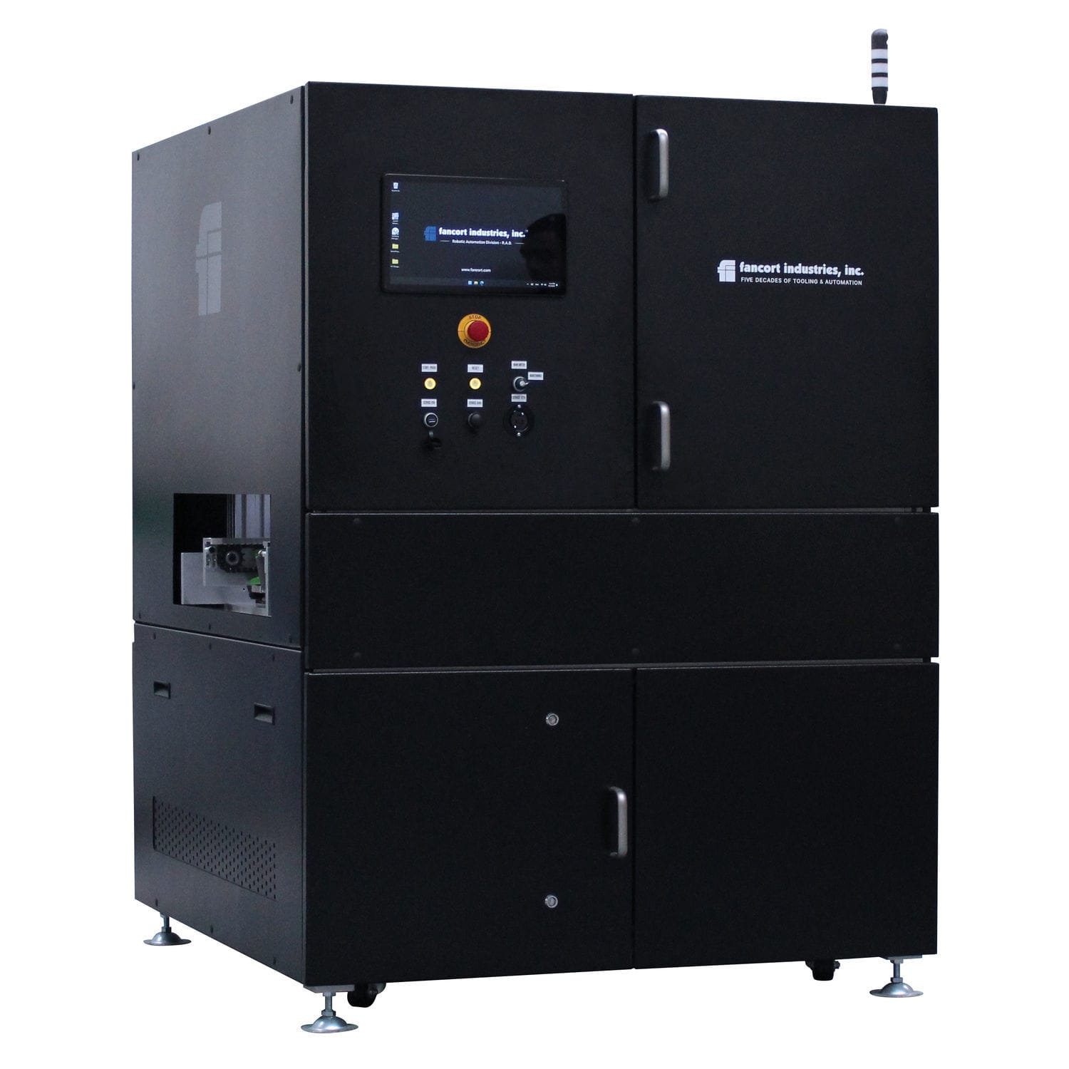 Máquina de soldadura blanda en línea Fancort Industries, inc. láser