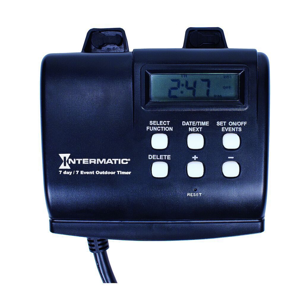 Temporizador digital HB880R Grässlin by Intermatic enchufable