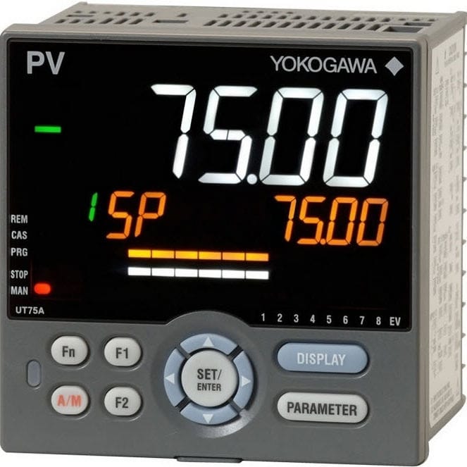 Controlador de temperatura con pantalla LCD UT75A YOKOGAWA Europe
