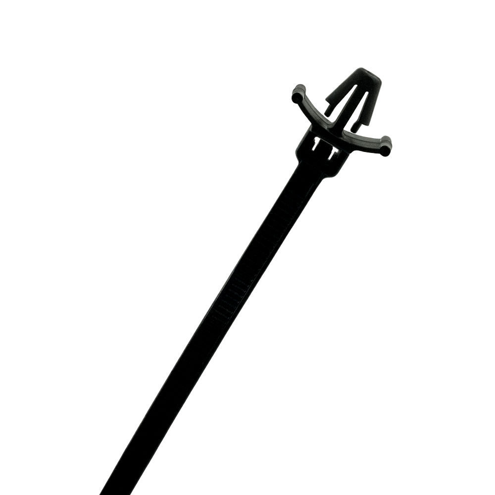 50 Hebillas De Nailon Para Sujetacables, Remaches En Forma D