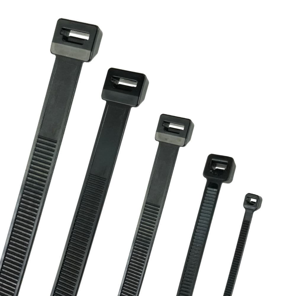 50 Hebillas De Nailon Para Sujetacables, Remaches En Forma D