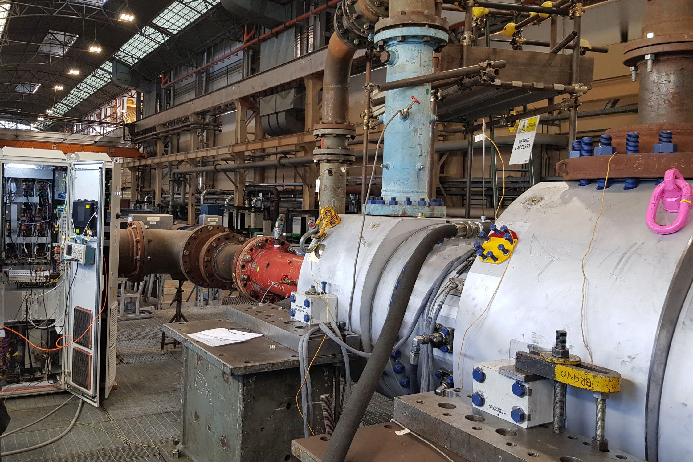 Compresor centrífugo Baker Hughes de aire / eléctrico / estacionario