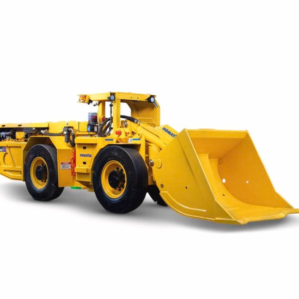 LHD eléctrico WX03 Komatsu Construction and Mining Equipment para