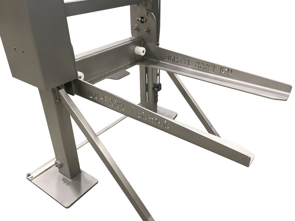 Sistema elevador para cajas - Uni-Food Technic - para la industria