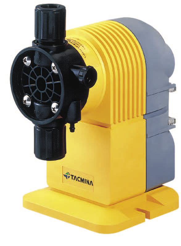 Bomba para productos químicos / accionada por solenoide / de membrana