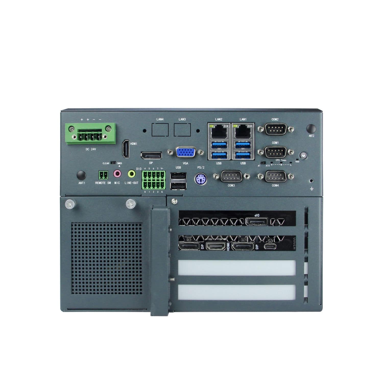 PC Embarcado BRAV 7303 JHCTECH Intel Celeron Intel Pentium NVIDIA