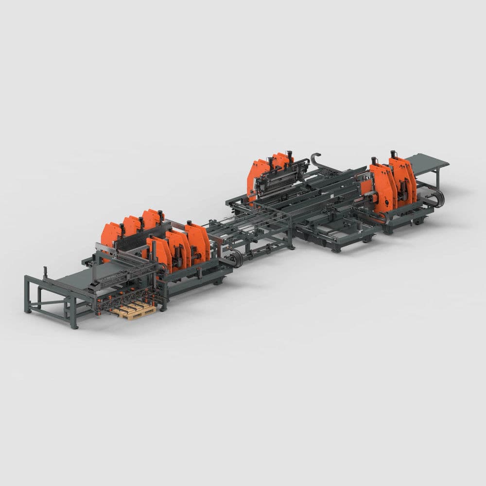 Línea de producción de chapa - PBL-4000 - WEMO Nederland B.V. - de