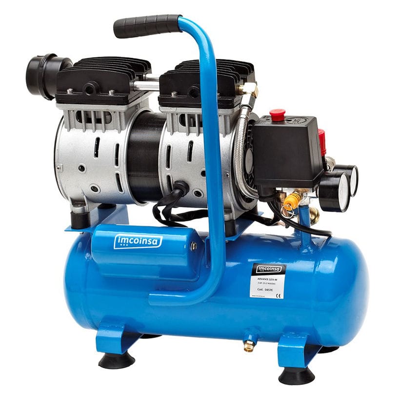 Compresor de aire SILENCE series IMCOINSA eléctrico / con ruedas