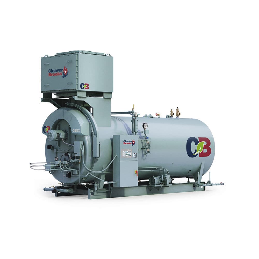 Caldera de vapor CBEX series CleaverBrooks de agua caliente / de