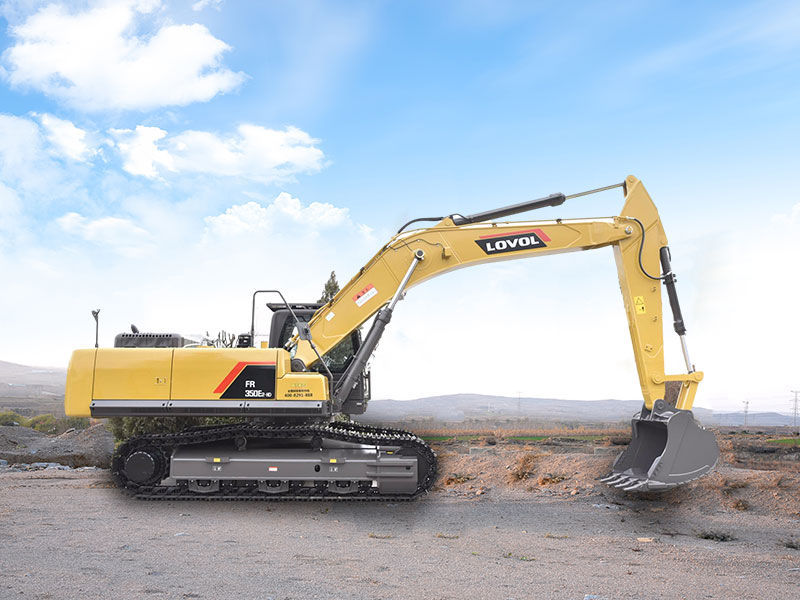Excavadora de grandes dimensiones - FR350E2-HD - Lovol Heavy Industry ...