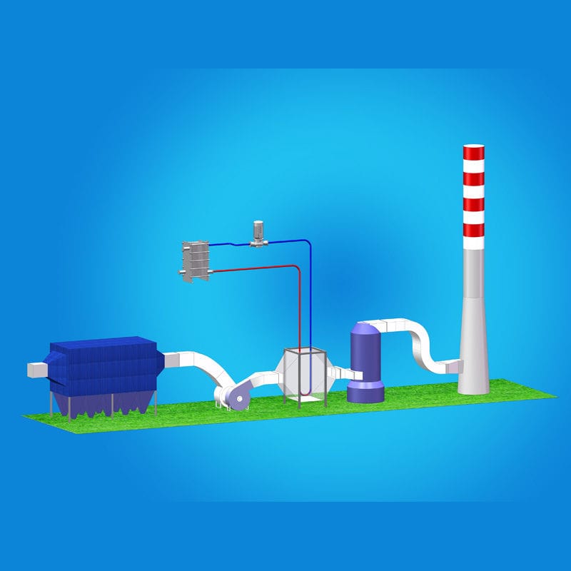 Intercambiador de calor con heat pipe Shenzhou Engineering Plastics