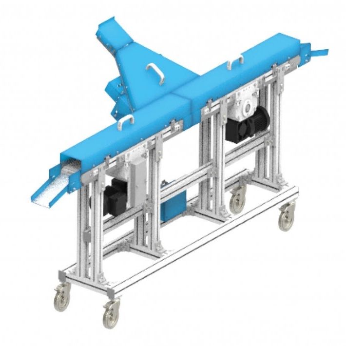 Cinta transportadora modular 12 Sander Automation continua