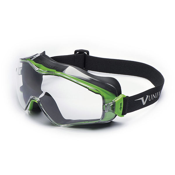 Gafas De Protección UNIVET 568 Solar 1 - Lentes Ahumadas, Antiarañazos - Certificadas EN166, EN170, EN172