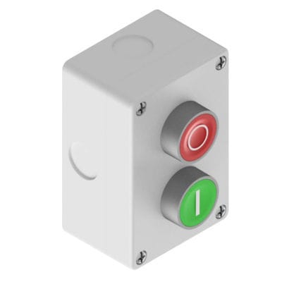 Caja botonera de 2 botones - SA 10 series - Comepi srl - de material ...