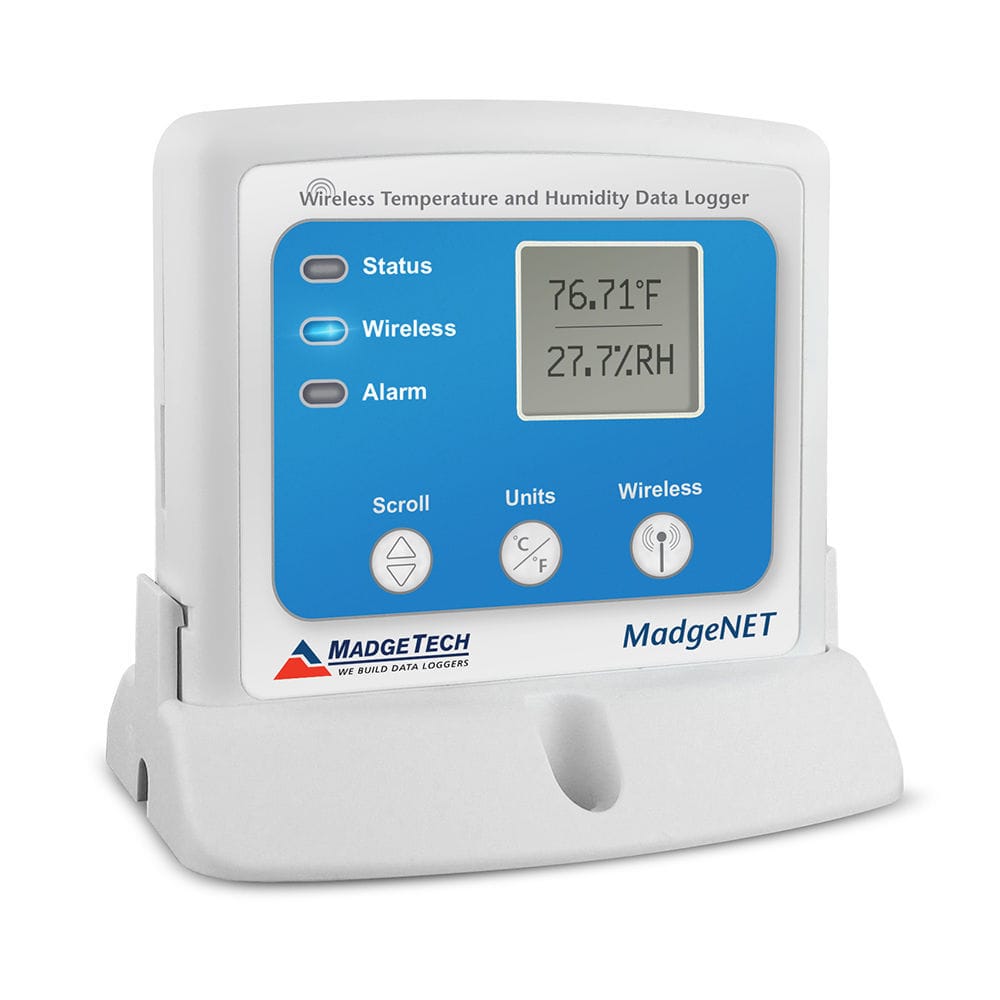 Registrador De Datos De Temperatura Y Humedad ThermElc TE-B3 TH | Inalámbrico, Pantalla LCD, Alta Precisión ±0.3°C