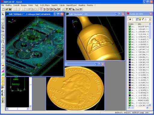Software CAD CAM - BIEMMEPI SISTEMI - para grabados
