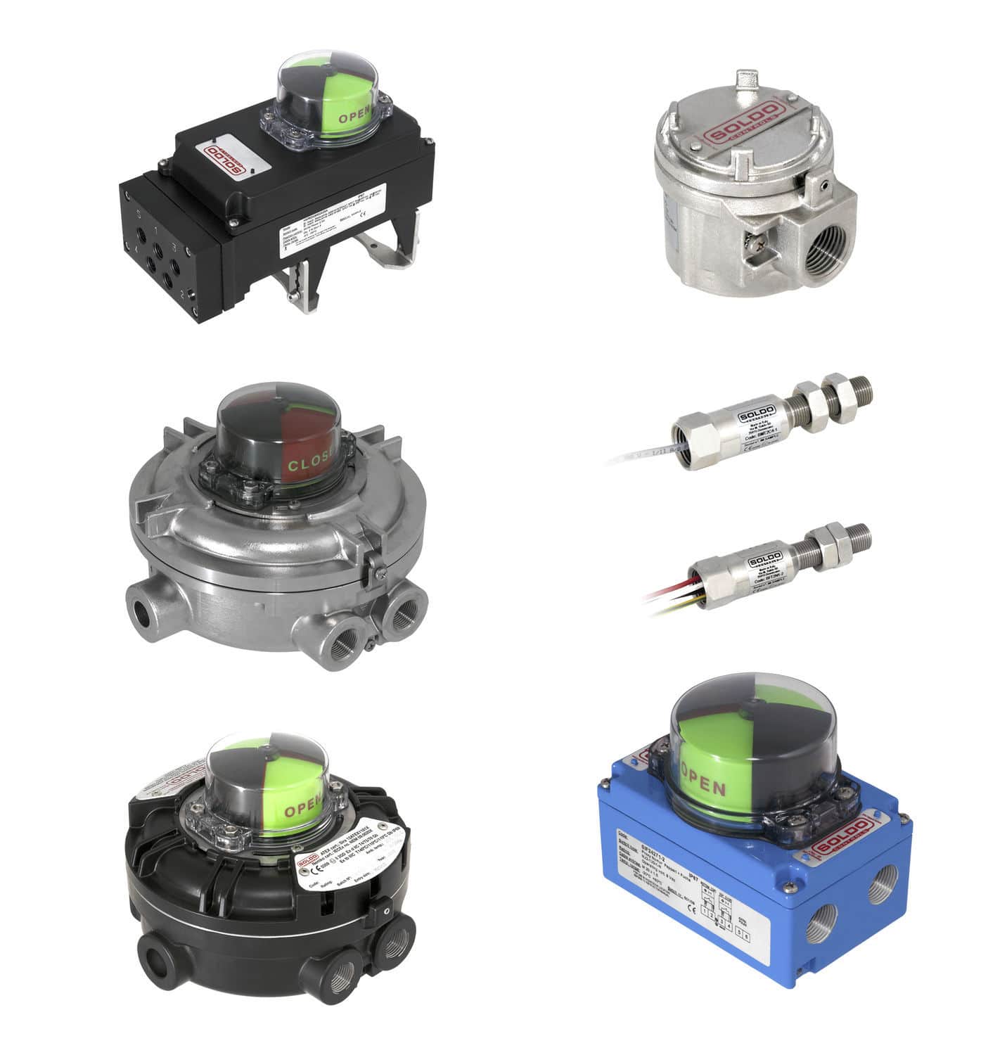 Sensor De Posición Para Válvulas Valve Position Sensor Rotork Sin Contacto Ip65 Atex 9830