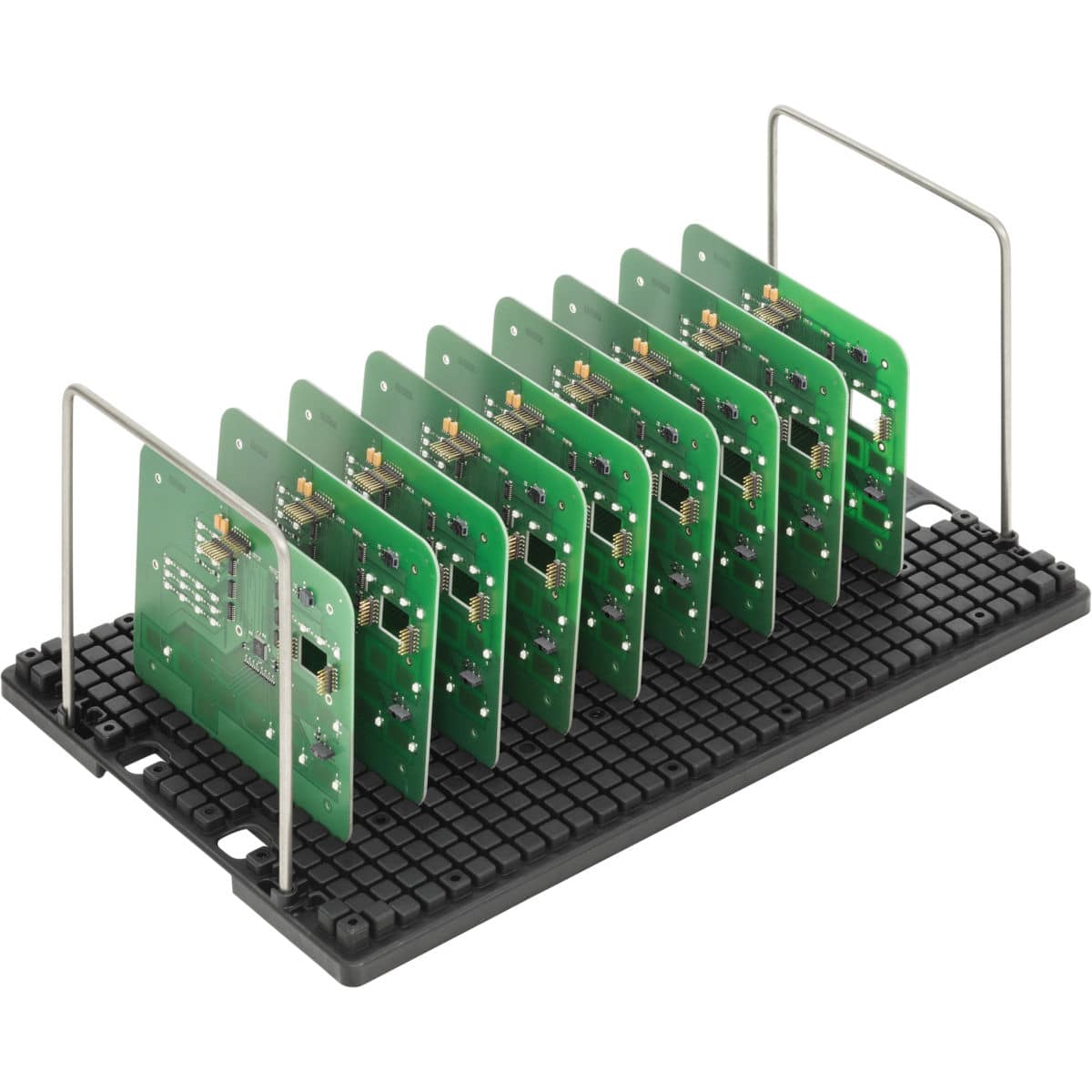 Soporte Para PCB Wetec - Forma L, 25 Ranuras, 210x275x95 Mm