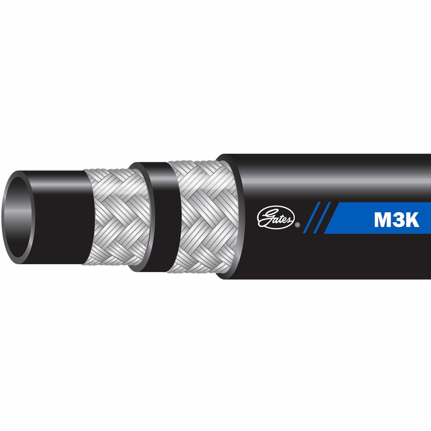 Manguera hidráulica M3K Gates Europe para aceite / para alcohol / NBR