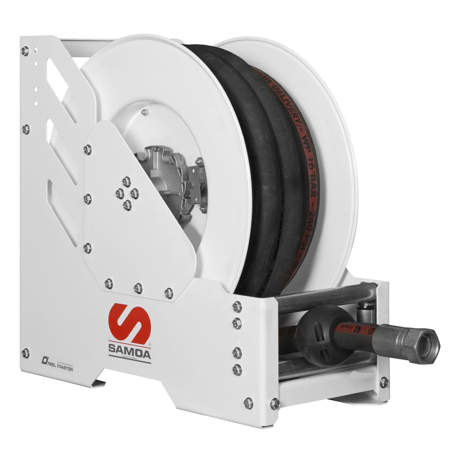Enrollador de tubo RM150 SAMOA Industrial, S.A. retráctil / fijo