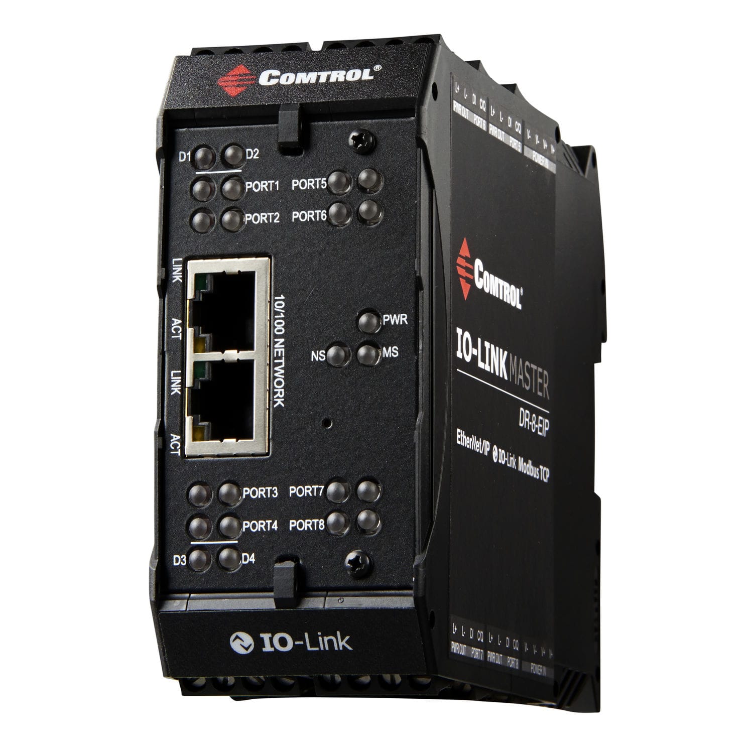 Pasarela de comunicación IOLink Master DR8PNIO Comtrol