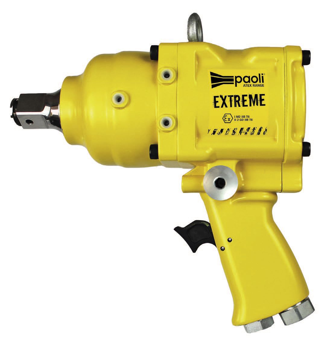 Llave De Impacto Neumática Paoli DP1800 - Cuadradillo 1/2", Par Máximo 1080 Nm, Compacta Y Potente